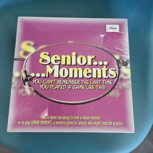 NIB Sealed Vintage Senior Moments Board Game A Memory Game For Everyone!